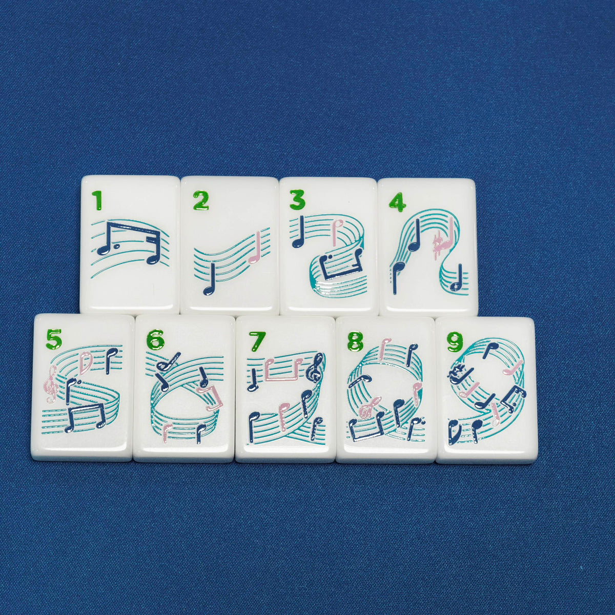 American Road Trip mahjong tile set — detail 3