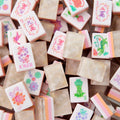 Blush Petal Acrylic | American Mahjong Tiles Set