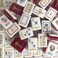 Crimson Lion | American Mahjong Tiles Set