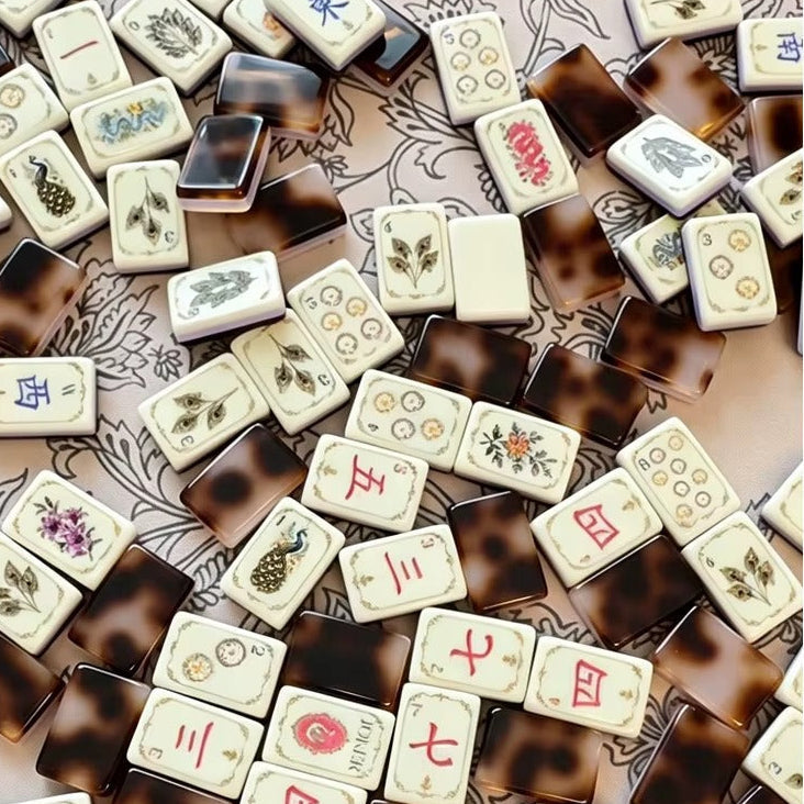 Tortoise Shell | American Mahjong Tiles Set — gallery image 4