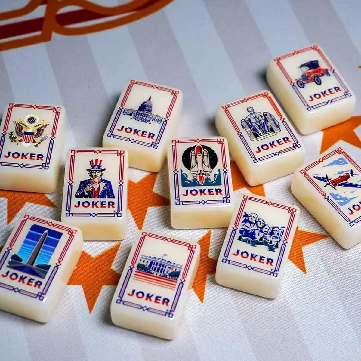 USA 250th Commemorative | American Mahjong Tiles Set — gallery image 3