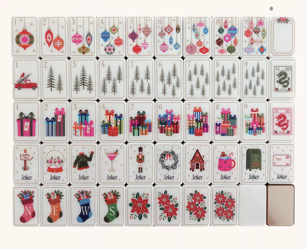 Christmas Holiday | American Mahjong Tiles Set — gallery image 2