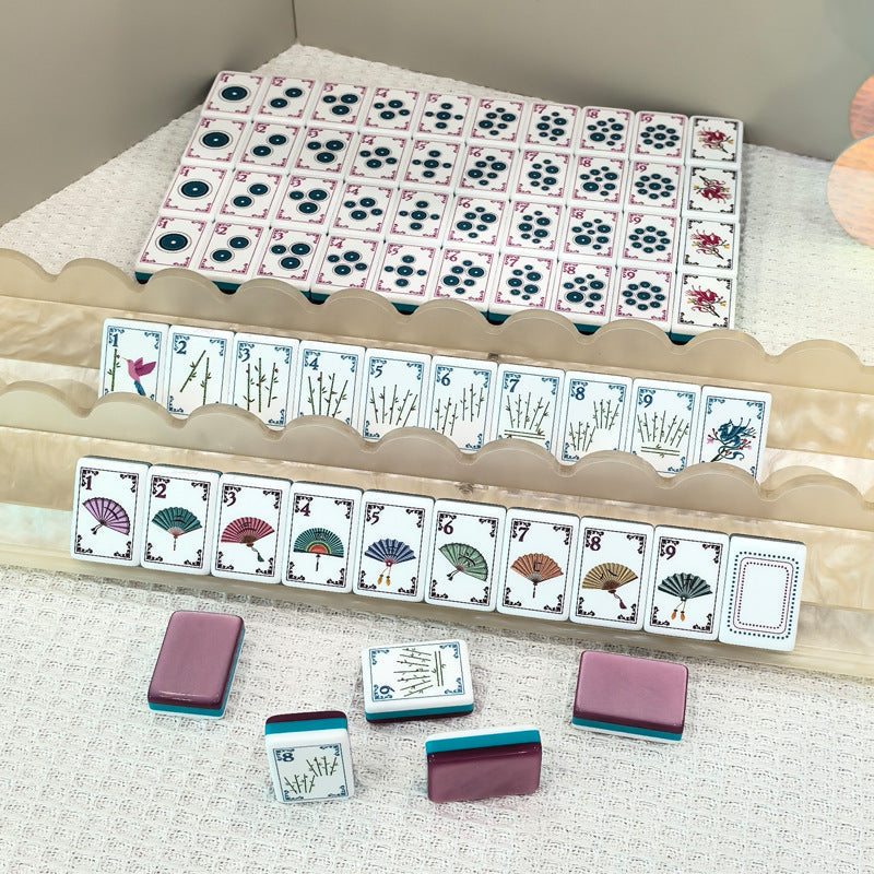 Shimmery Pink | American Mahjong Tiles Set — gallery image 2