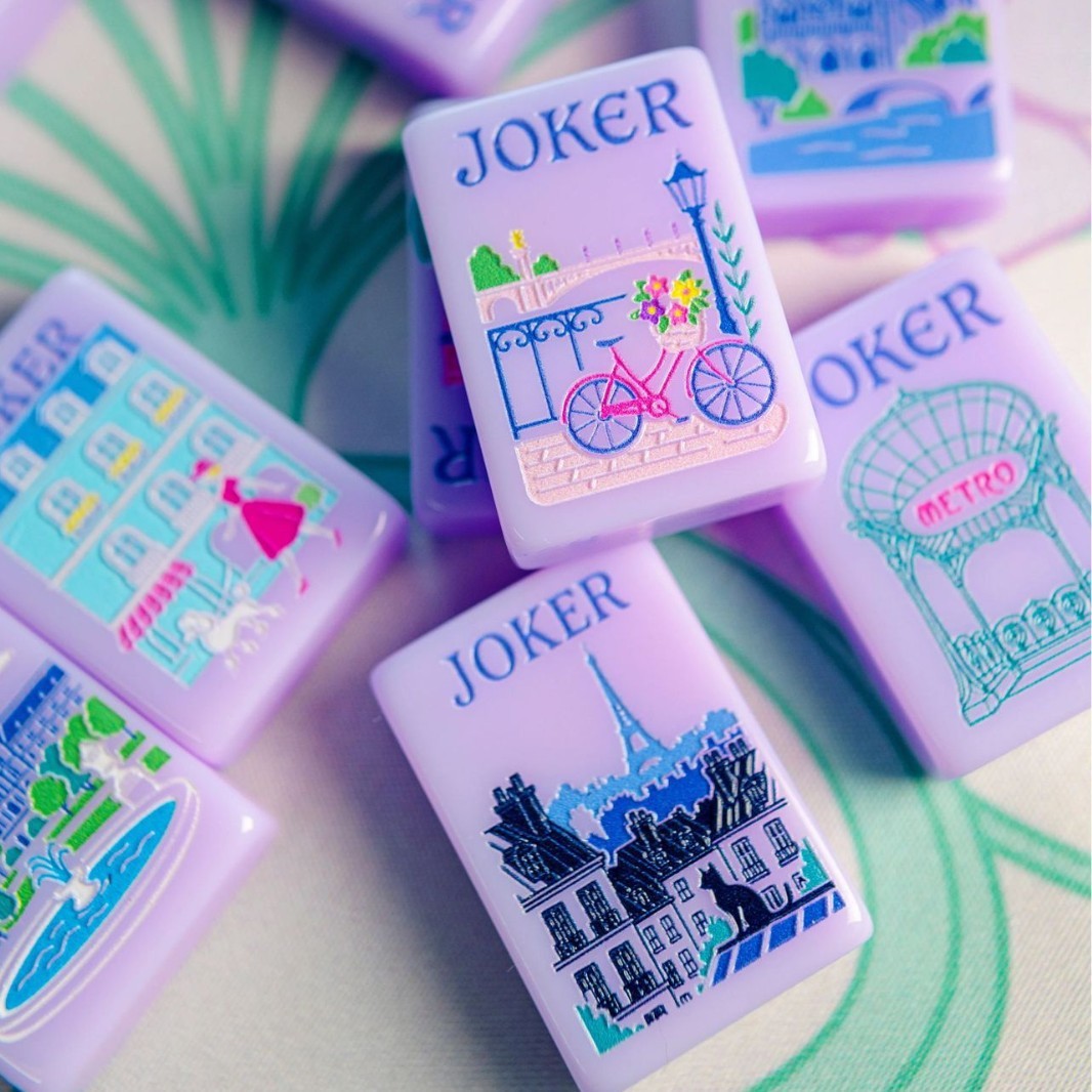 Lavender Parisian | American Mahjong Tiles Set — gallery image 3