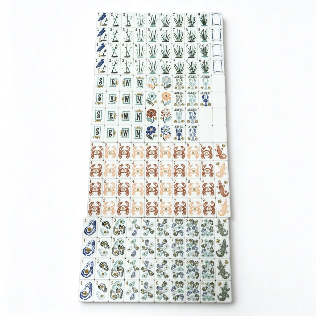 Oyster Bay Coastal 锟斤拷American Mahjong Tiles Set — gallery image 4