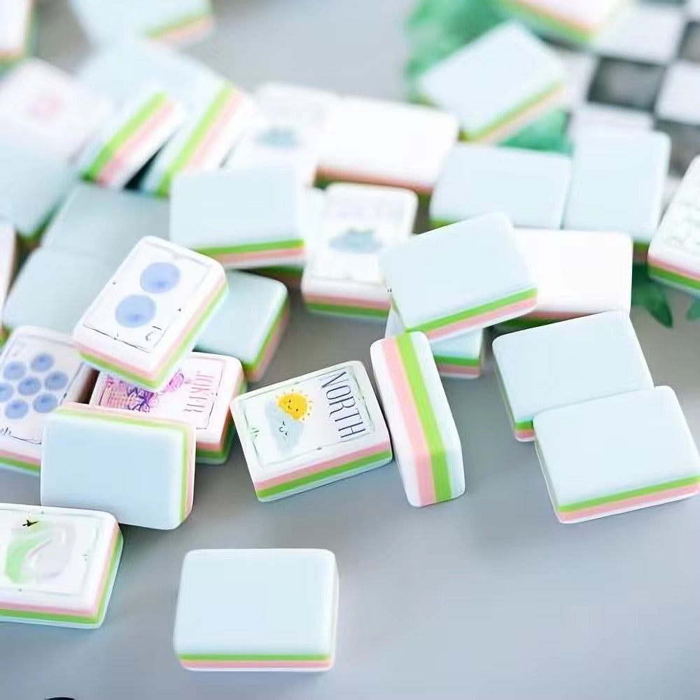 Pastel Garden锟斤拷American Tiles Mahjong Set — gallery image 3