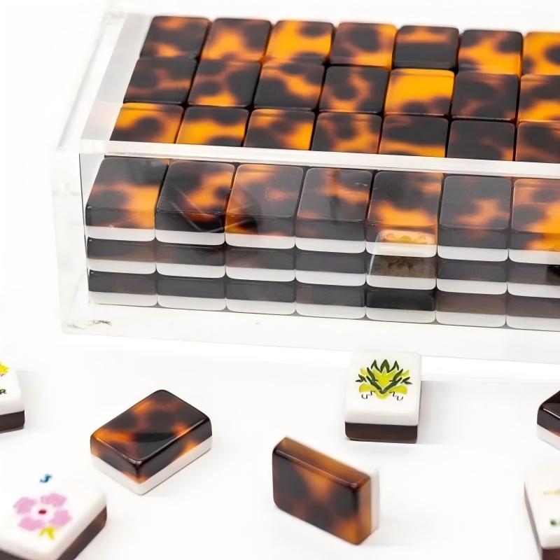 Tortoise Shell锟斤拷American Mahjong Tiles Set — gallery image 3