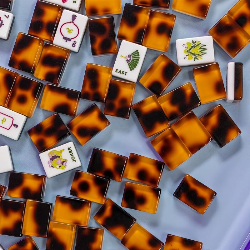 Tortoise Shell锟斤拷American Mahjong Tiles Set — gallery image 2