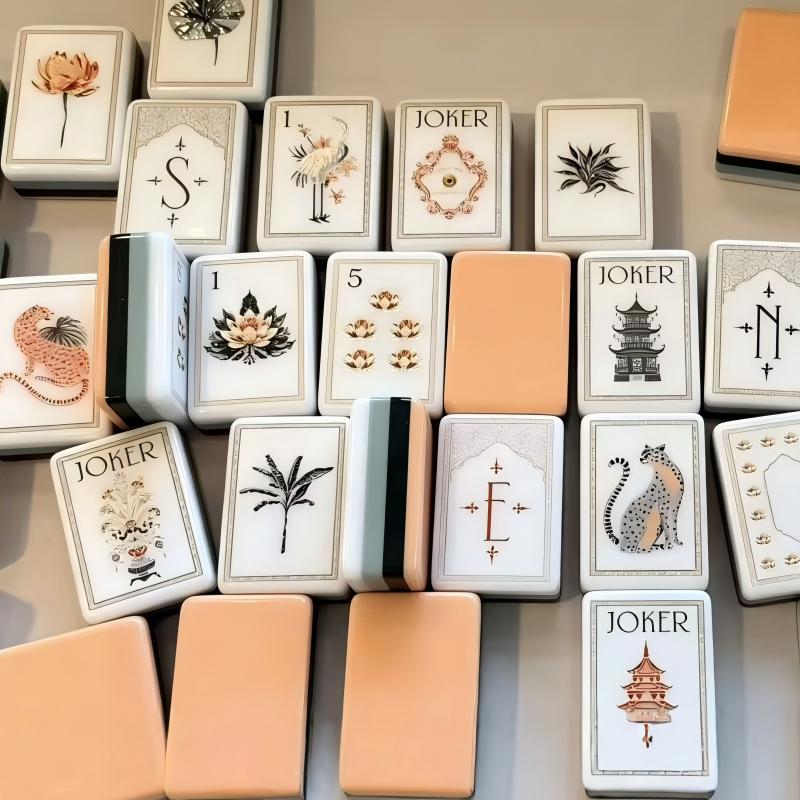 Lotus Lantern | American Mahjong Tiles Set — gallery image 3