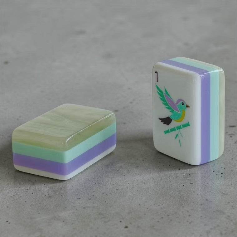Bloom Lavender Mint | American Mahjong Tiles Set — gallery image 4