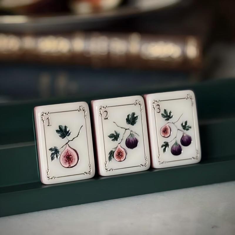 Vintage Botanical | American Mahjong Tiles Set — gallery image 4