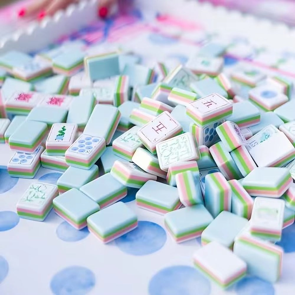 Pastel Garden锟斤拷American Tiles Mahjong Set — gallery image 4