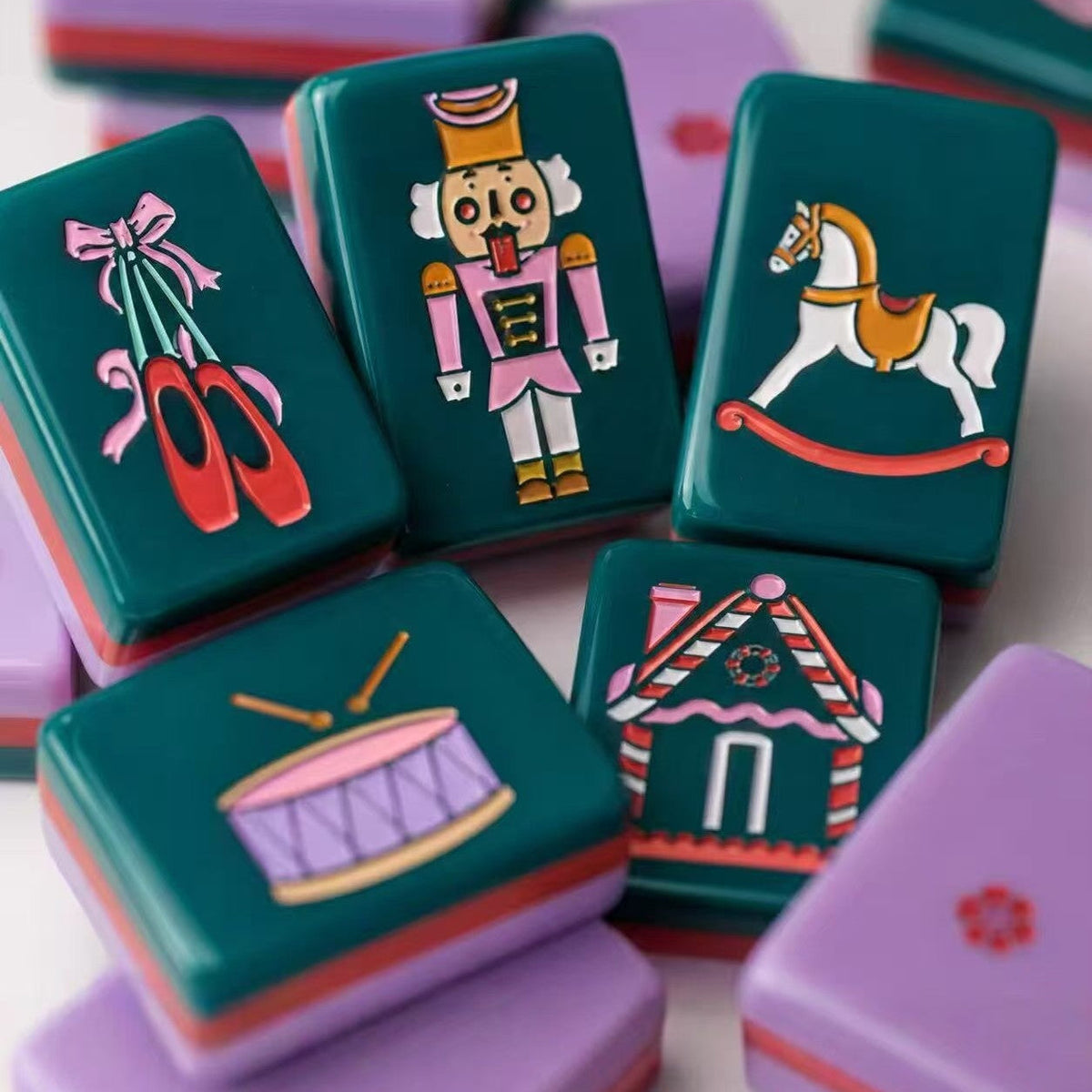 Holiday Nutcracker | American Mahjong Tiles Set — gallery image 3