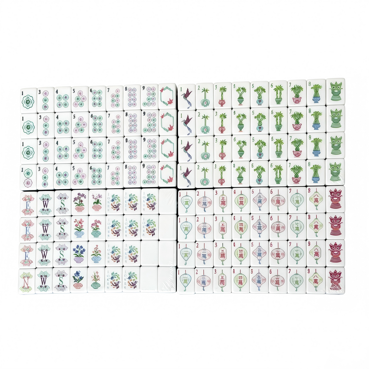 Lotus Lantern | American Mahjong Tiles Set — gallery image 4