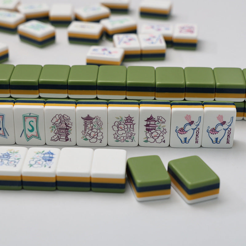 Pagoda Garden | American Mahjong Tiles Set — gallery image 3
