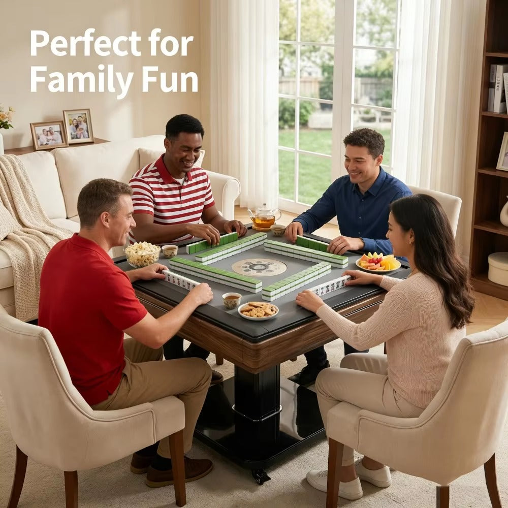 Multi-Functional Automatic Electric American Mahjong Game Table — gallery image 2