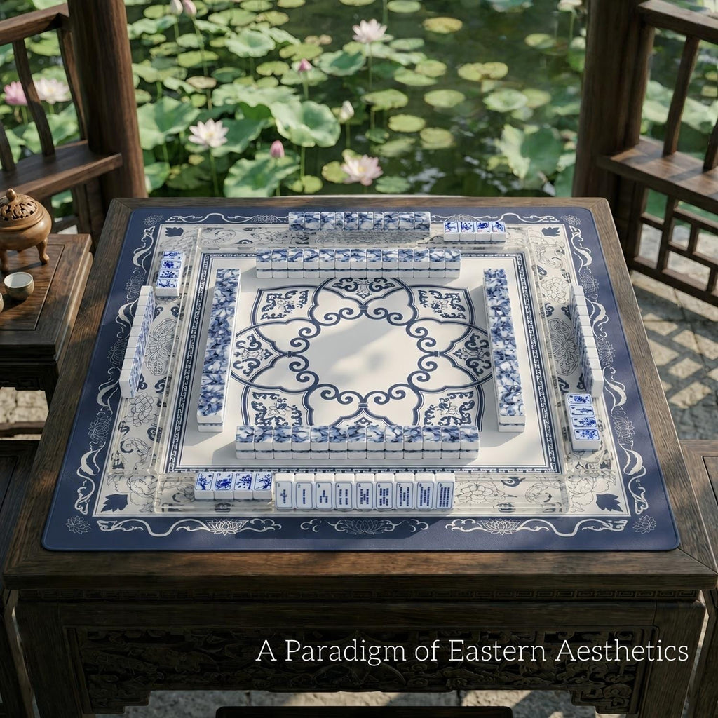Blue and White Porcelain | American Mahjong Tiles Set — gallery image 3