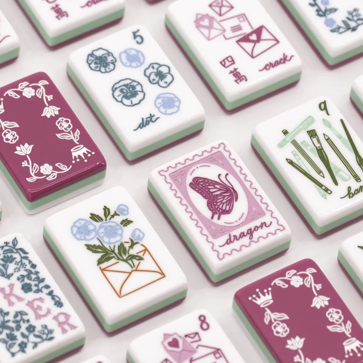 Postal Petal | American Mahjong Tiles Set — gallery image 2