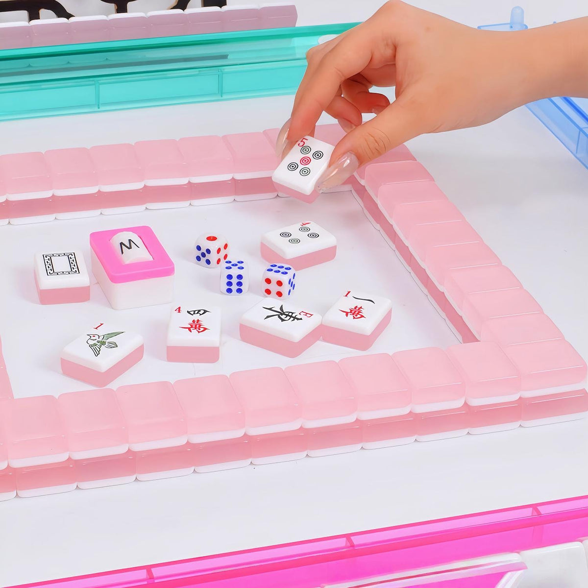 Jelly Macaron | American Mahjong Tiles Set — gallery image 3