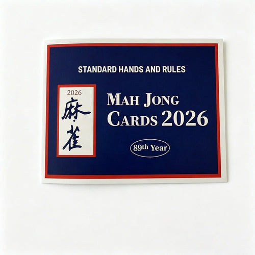 2026 Standard Hands & Rules Mah Jong Cards (Set of 4) — gallery image 2