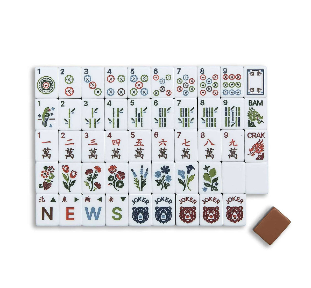 Wildwood Bear | American Mahjong Tiles Set — gallery image 2