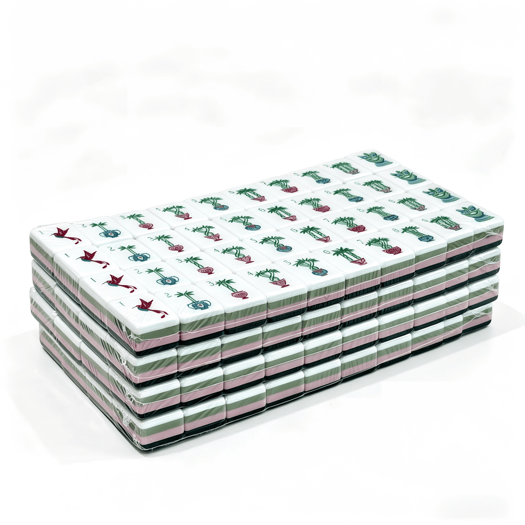 Emerald Glow | American Mahjong Tiles Set — gallery image 4