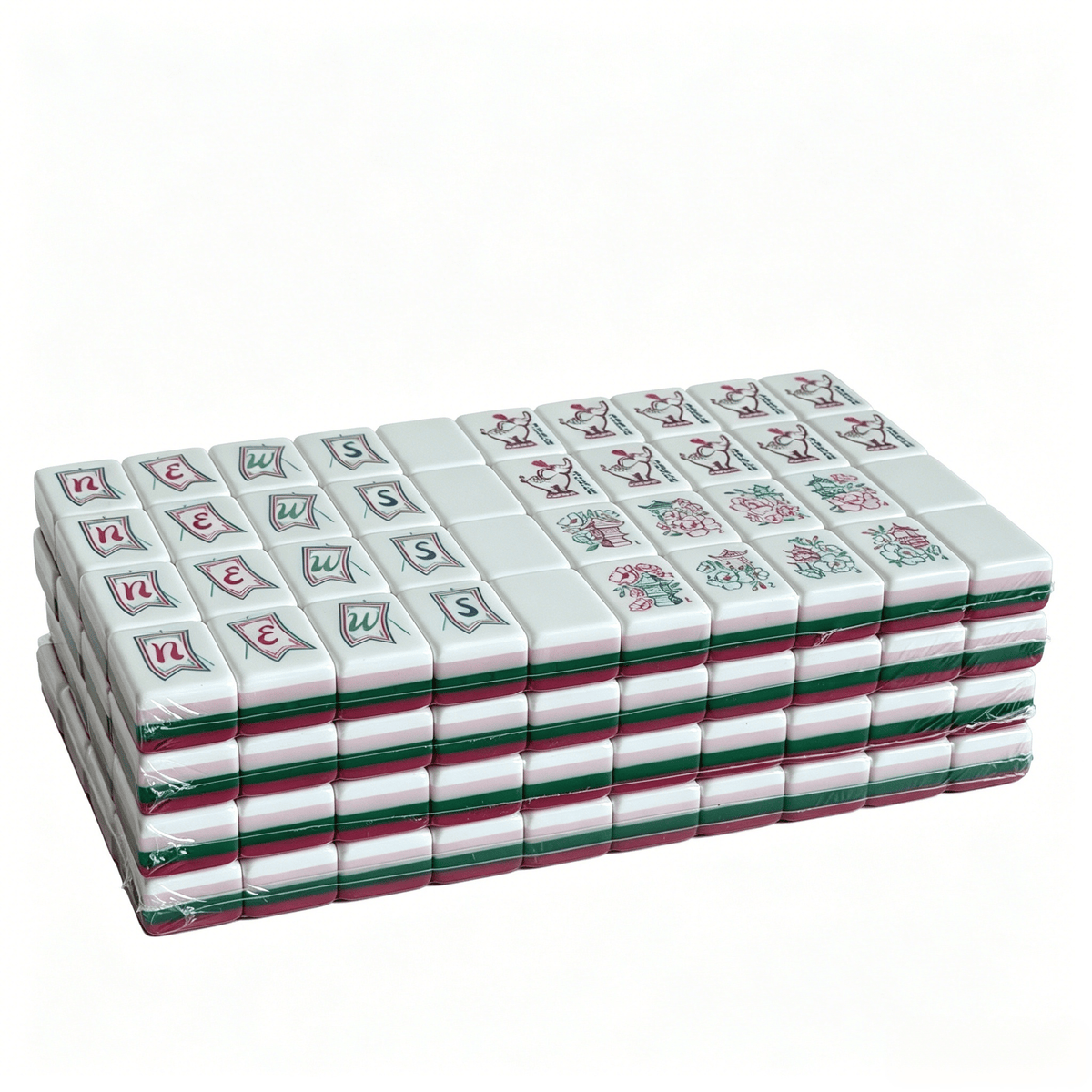 Magenta Blossom | American Mahjong Tiles Set — gallery image 4