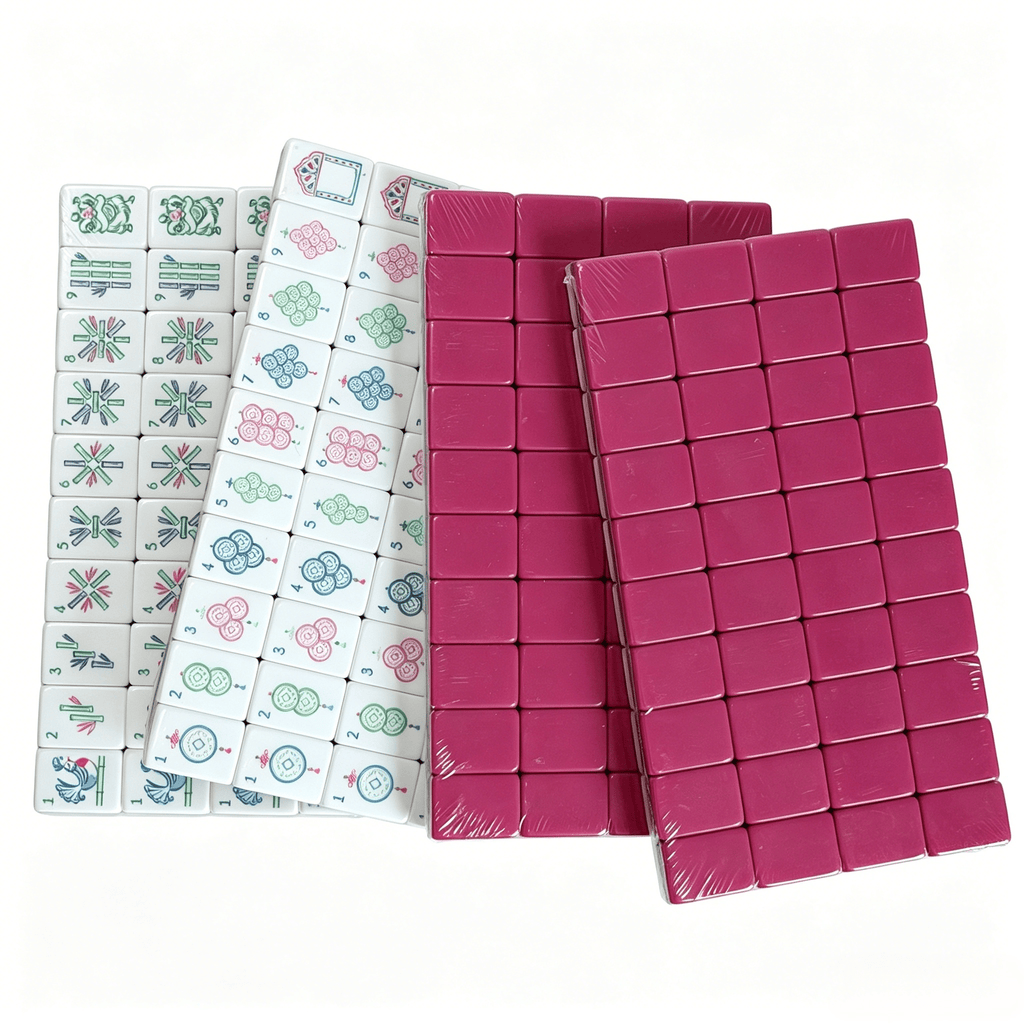 Magenta Blossom | American Mahjong Tiles Set — gallery image 3