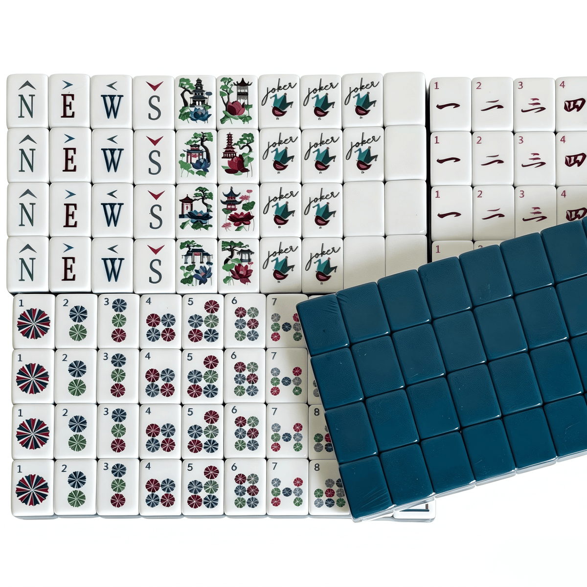 Midnight Lagoon | American Mahjong Tiles Set — gallery image 2