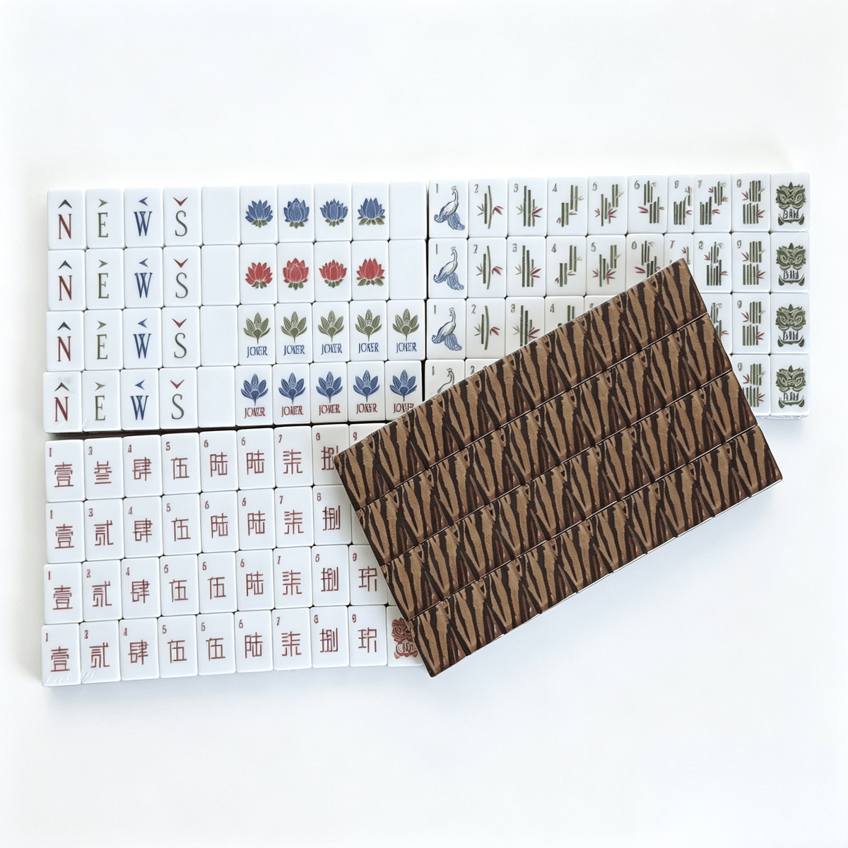 Tiger Lotus | American Mahjong Tiles Set — gallery image 2