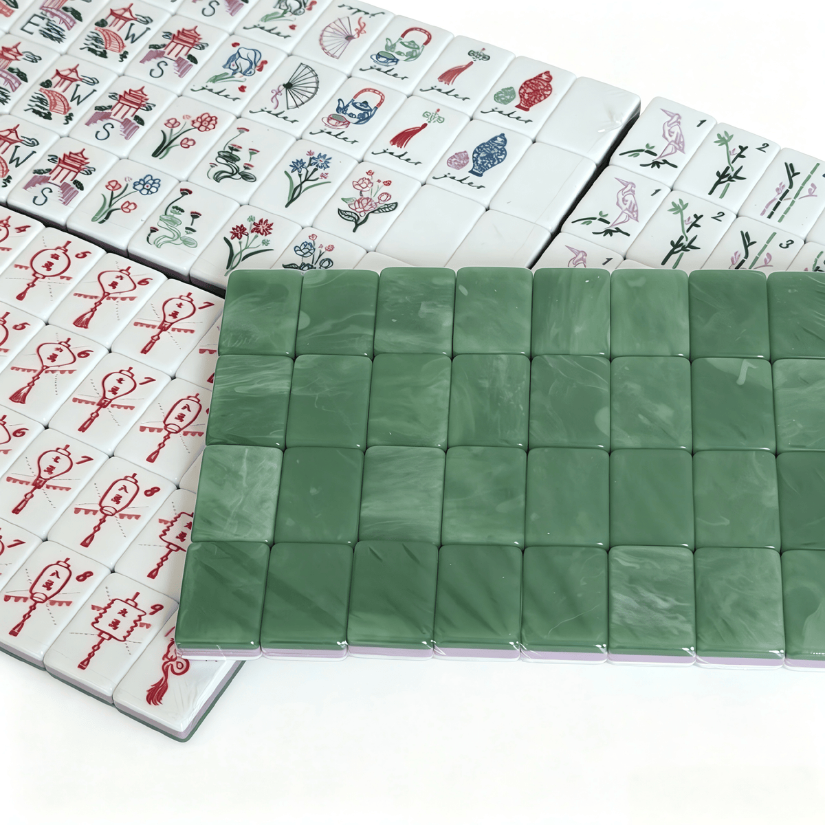 Jade Pavilion | American Mahjong Tiles Set — gallery image 2