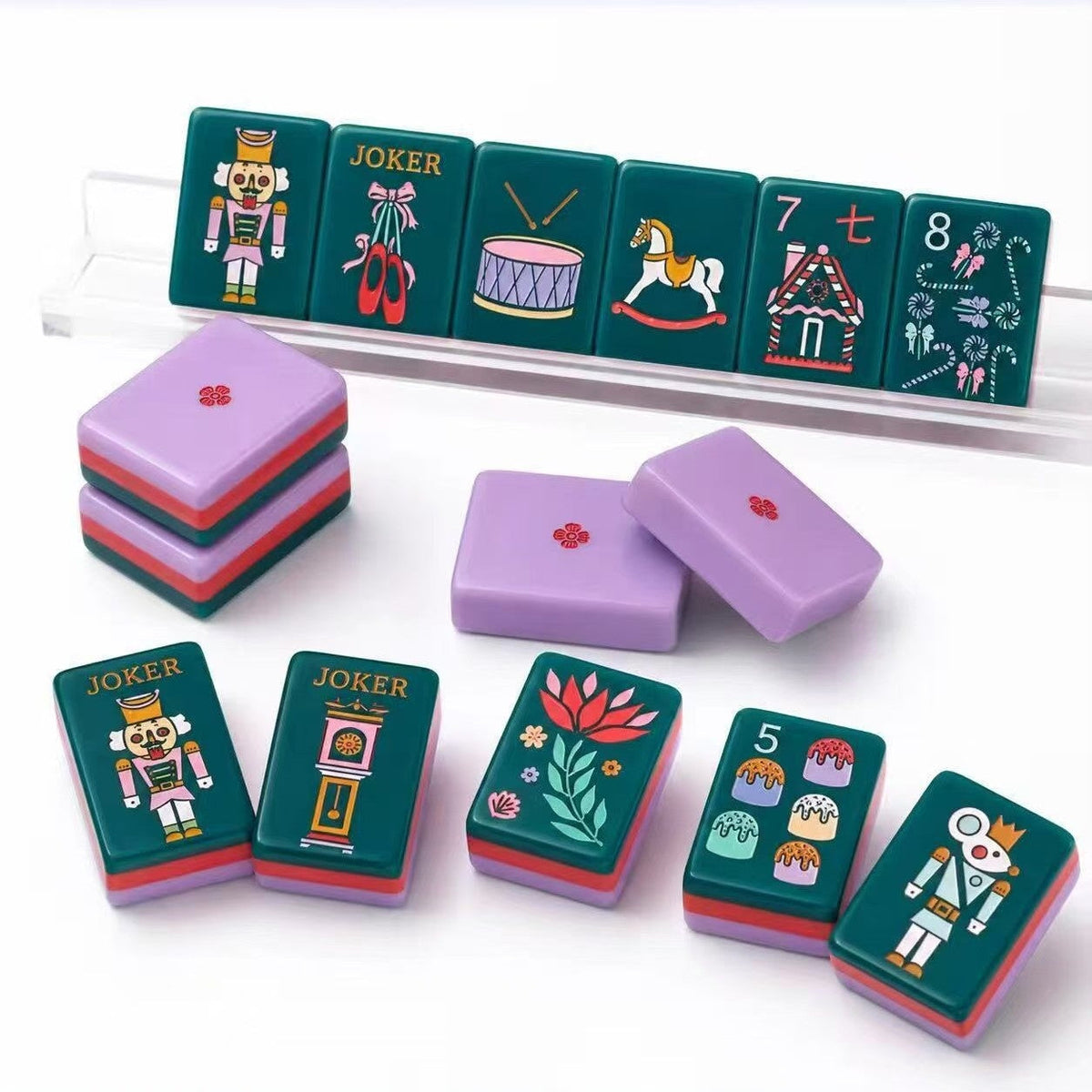 Holiday Nutcracker | American Mahjong Tiles Set