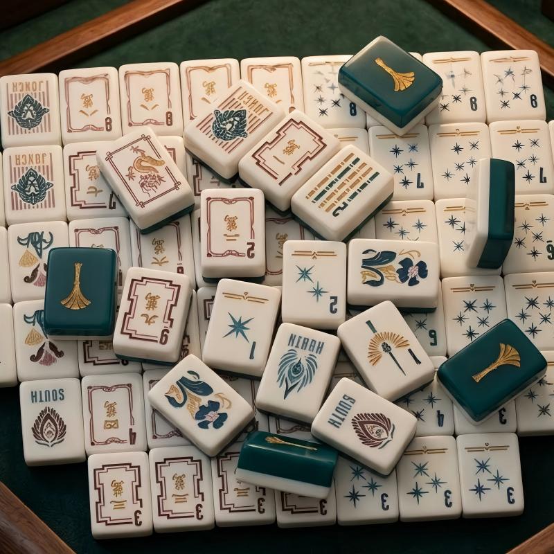 Imperial Lion | American Mahjong Tiles Set