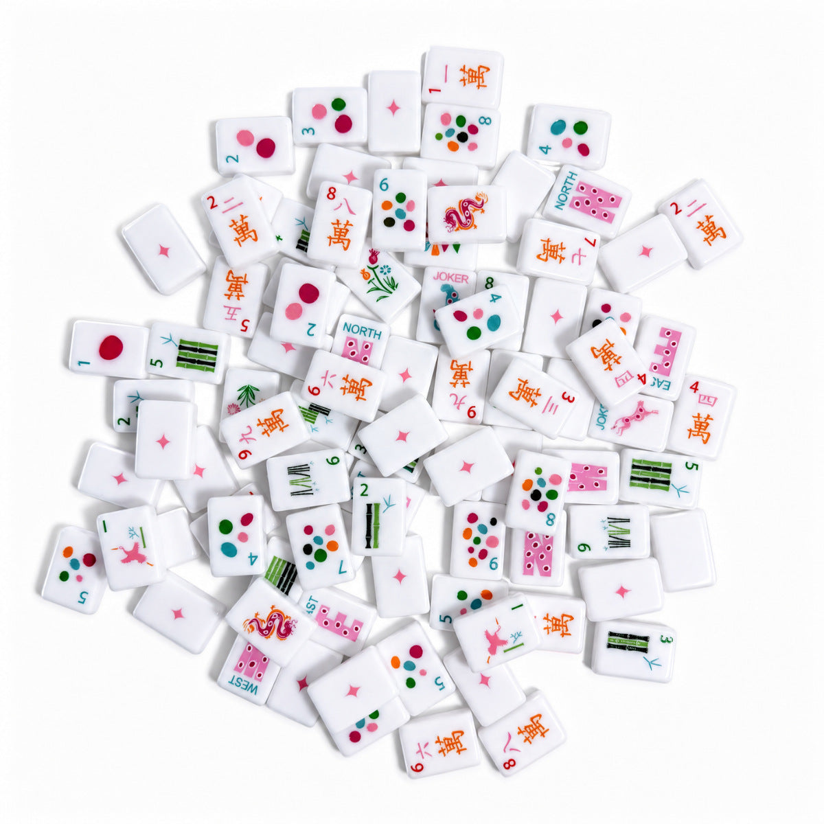 Leopard Bloom | American Mahjong Tiles Set
