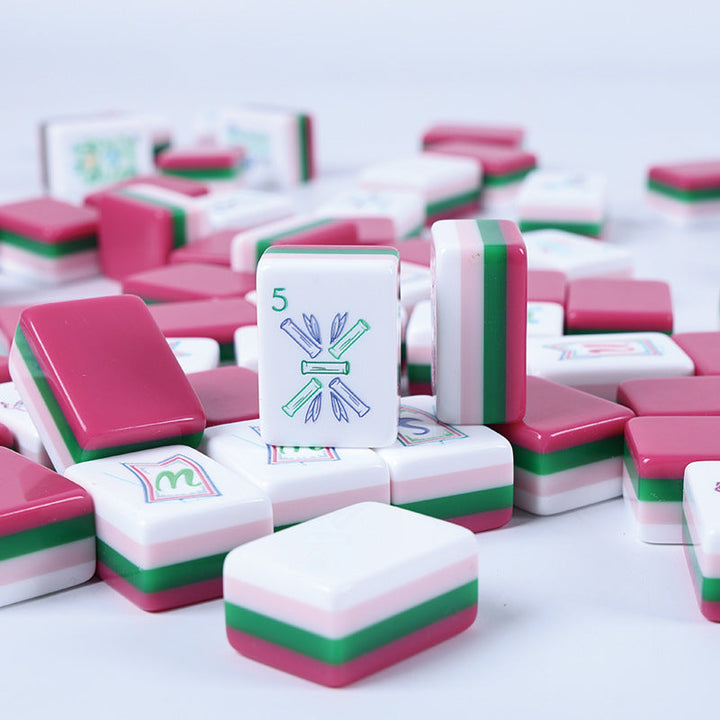 Magenta Blossom | American Mahjong Tiles Set