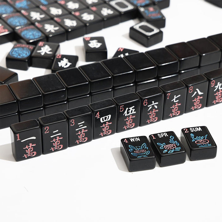 Midnight Noir | American Mahjong Tiles Set