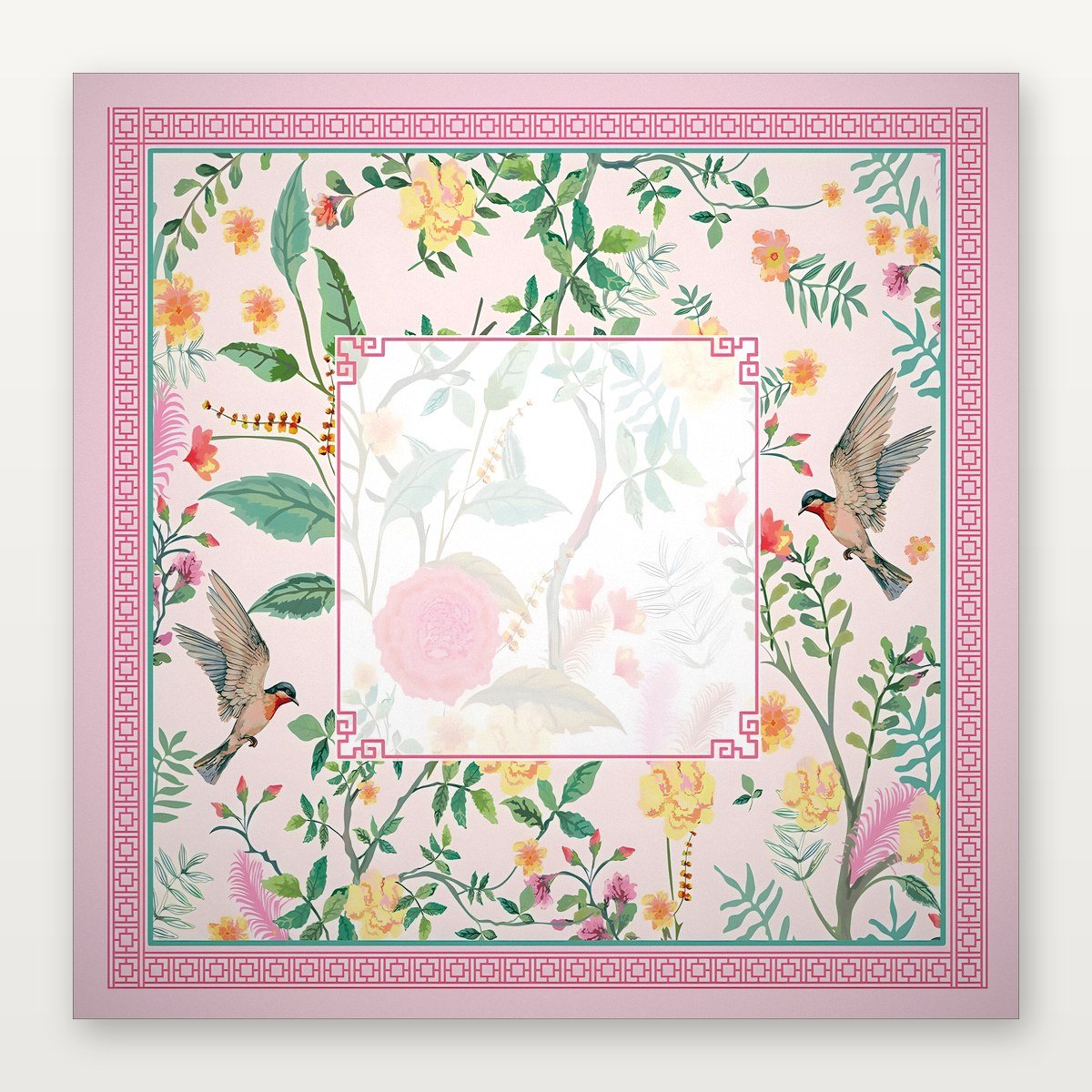 Sophisticated Pink & Elegance | Mahjong Mat