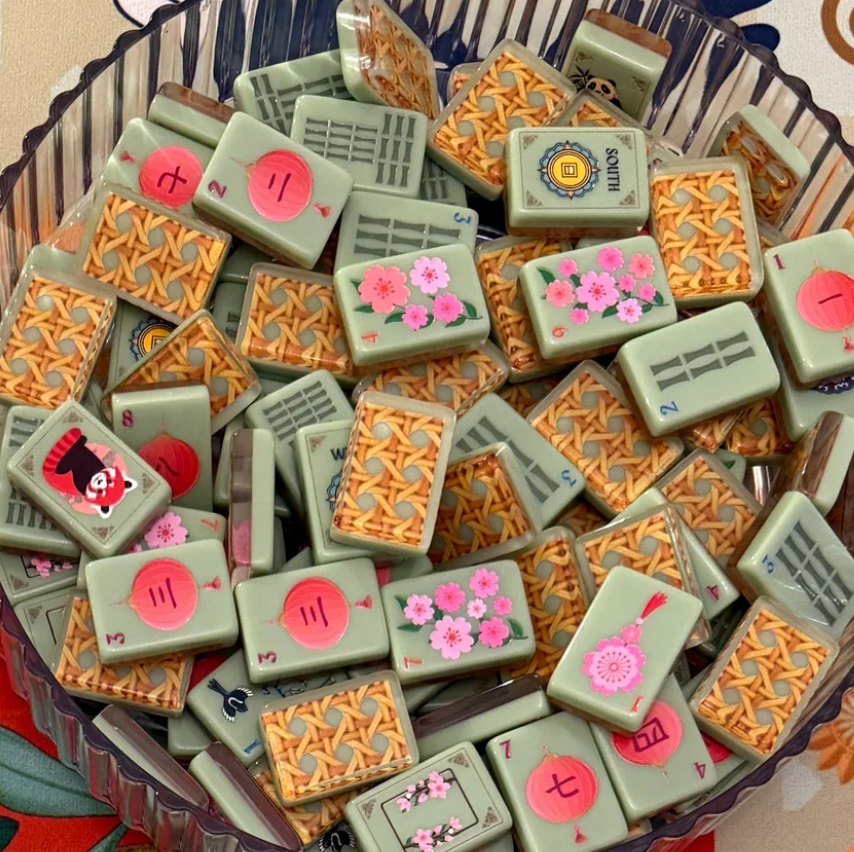 Sakura House | American Mahjong Tiles Set
