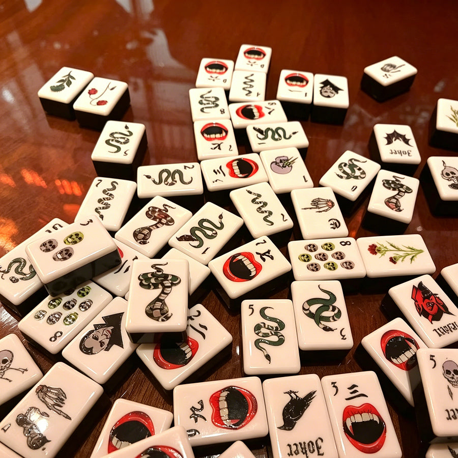 Venomous Web | American Mahjong Tiles Set